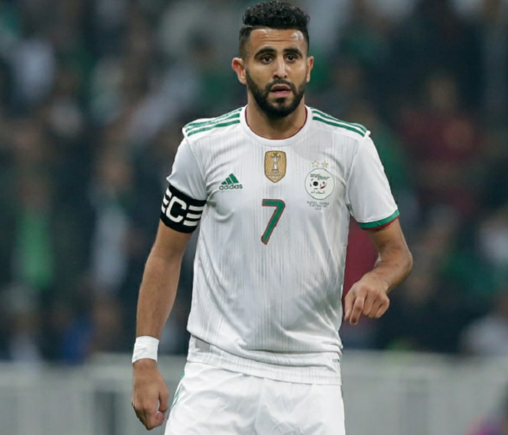 Two goals of Riyad Mahrez