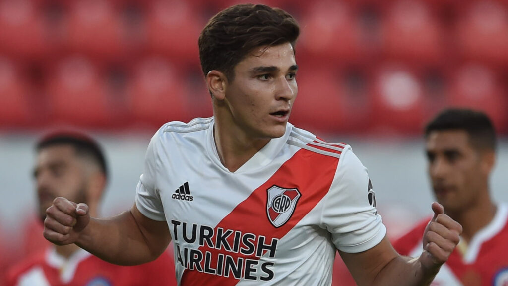 Julian Alvarez's record