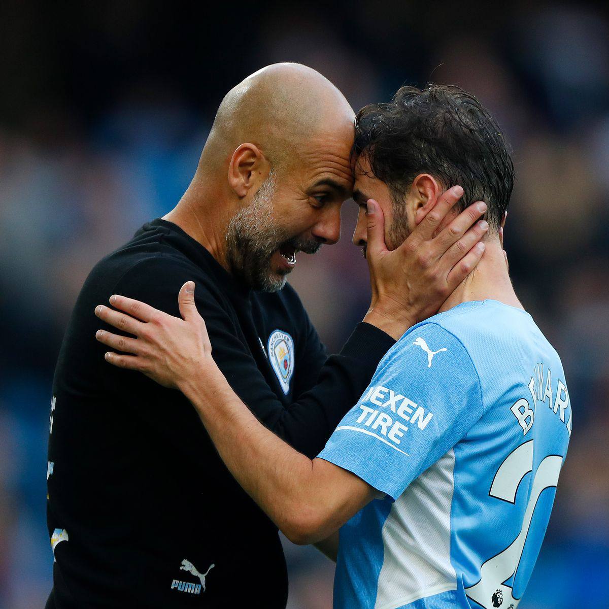 Pep holds back Bernardo
