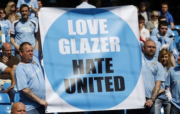 Love Glazer, hate United