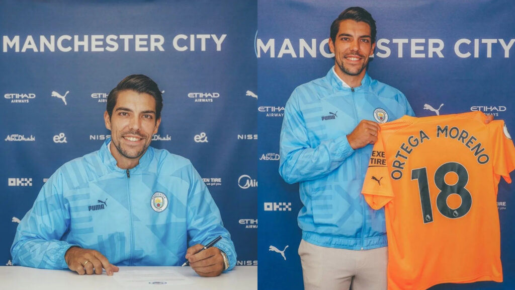 Ortega signs with Manchester City
