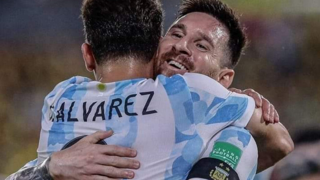 Alvarez aabout Messi
