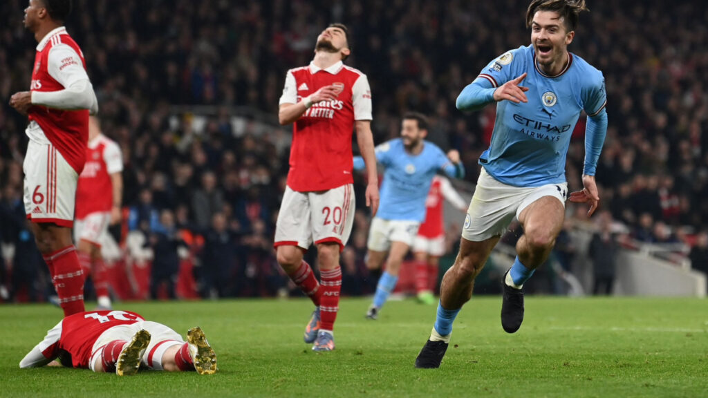 City beat Arsenal to grab the lead in EPL