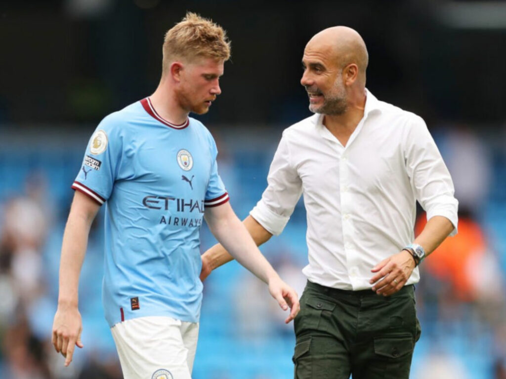 Josep Guardiola on KdB
